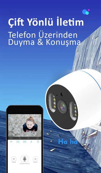 Vrpro 10.1 İnç Ekranlı Wifi CCTV Güvenlik Kamerası Kayıt Özellikli