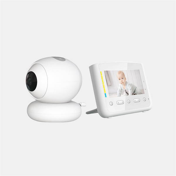 Vrpro 4.3 Inç Wifi Bebek İzleme Kamera Ninnili Çoklu Kamera Desteği Sıcaklık Kontrol